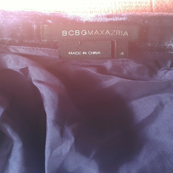 Purple Velvety Skirt - Picture 3 of 5